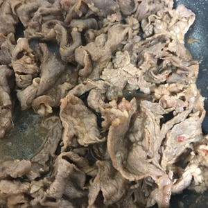 牛バラ肉のプルコギ風焼肉